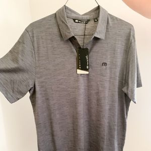 NWT Limited Edition Travis Matthew Gray Short Sleeve Shirt